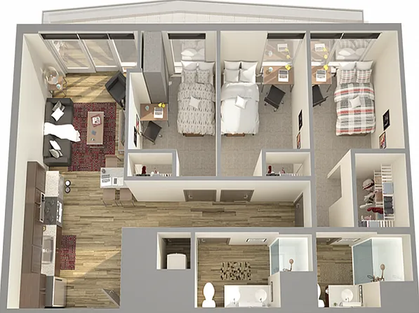 3 Bedroom 2 Bathroom 3 Bedroom 2 Bathroom