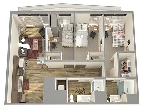 Floor plan 3X2