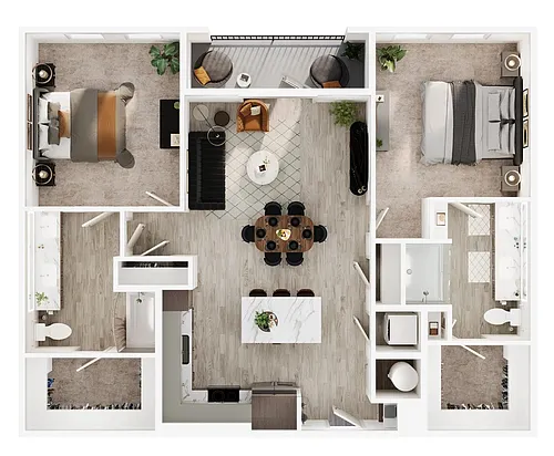 Floor plan B03