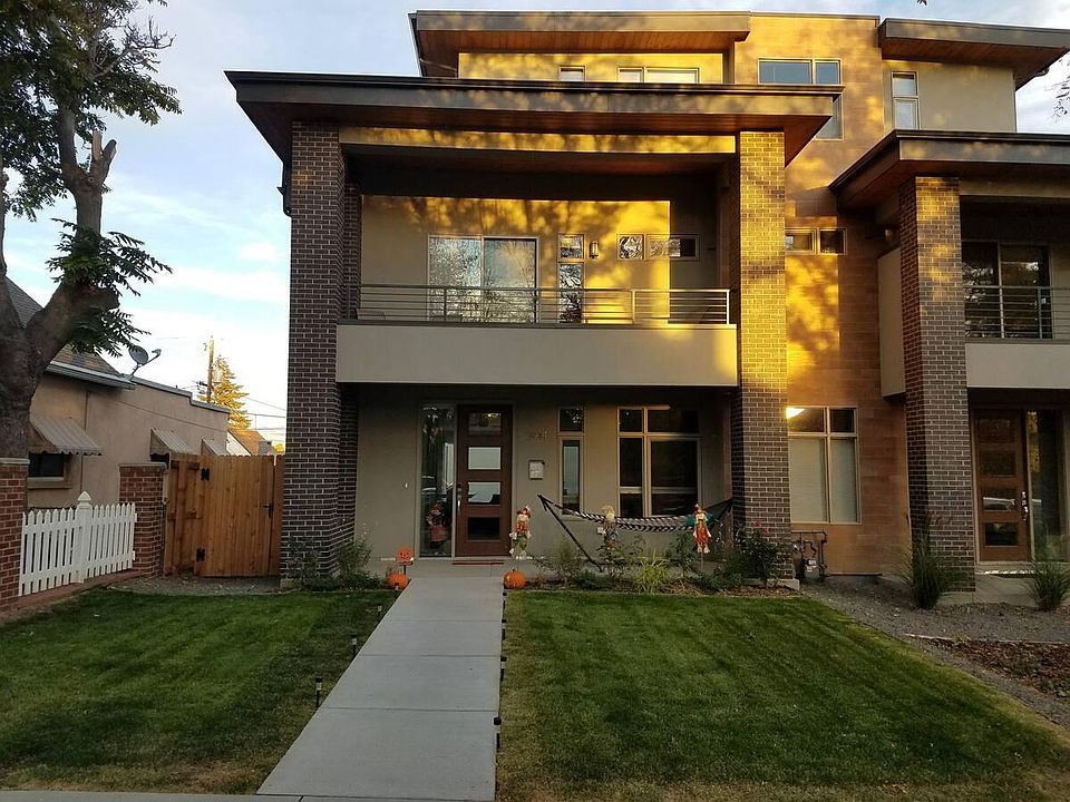 Large front lawn, and big front balcony off the 2nd bedroom
