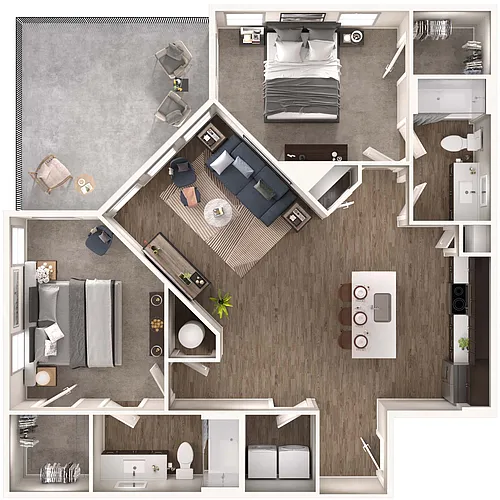 Floor plan B4