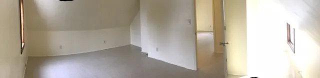 Panoramic picture of Master Bedroom.