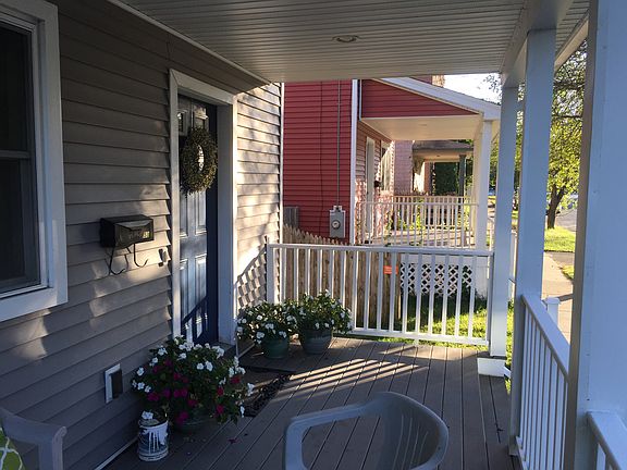 Front porch facing south