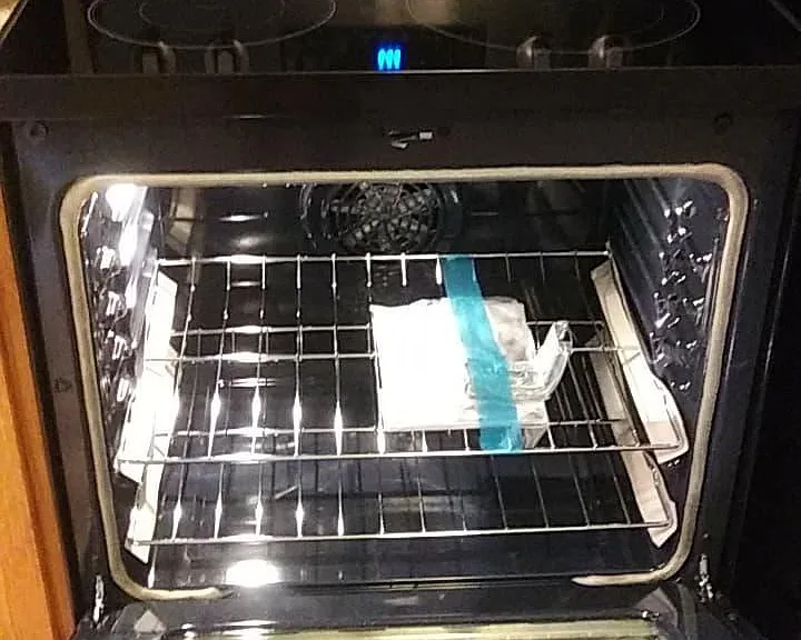 Electric Oven with cooktop