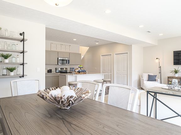 Dining area near kitchen