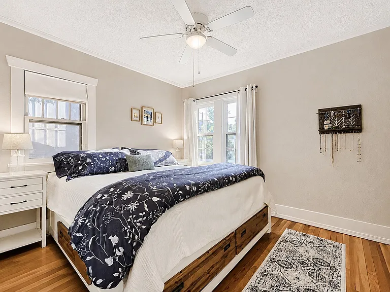 Primary Bedroom (fits king-size bed!)