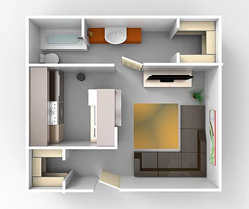 Floor plan Plan A-EFF
