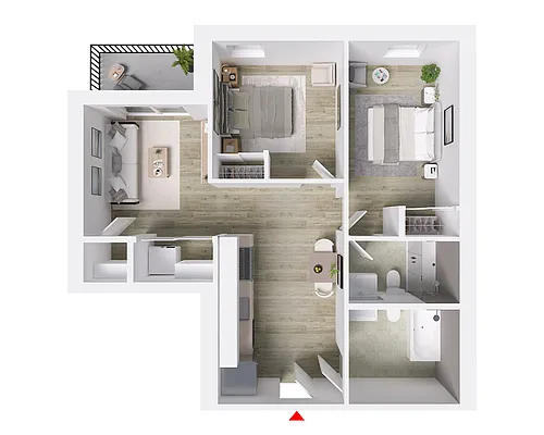 Floor plan 201