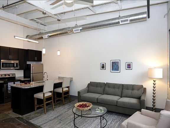 Living Room and Dining Room at Cary Street Station