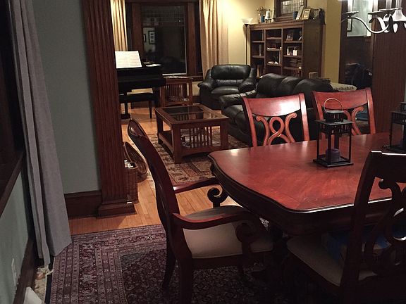 From kitchen doorway