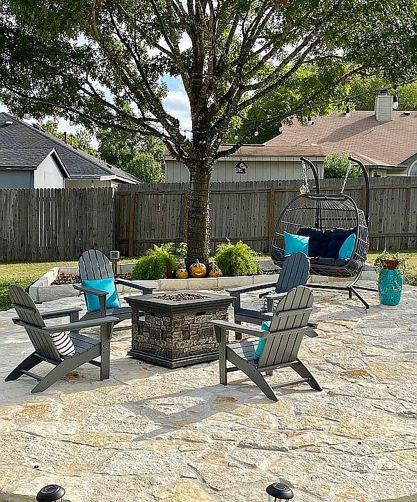 Second patio