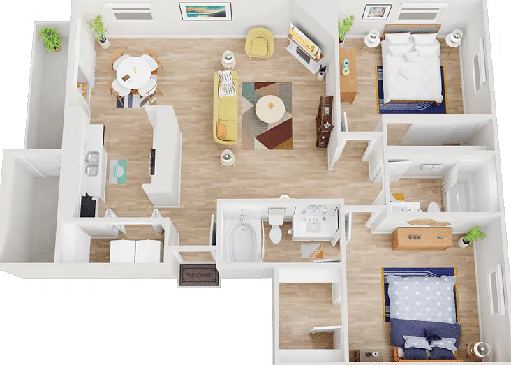 Spanish Bay Floorplan Diagram