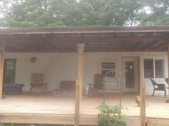 Converted pole barn & deck