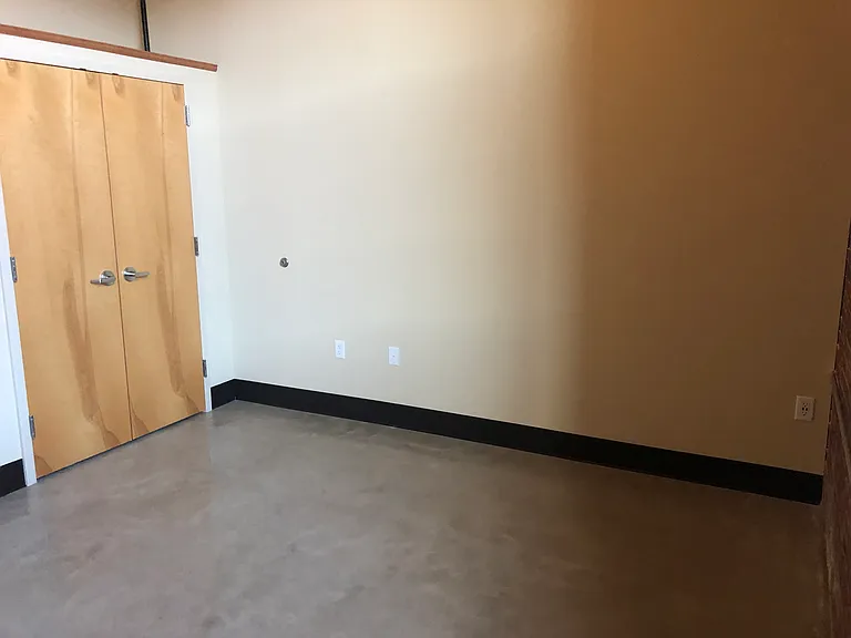 Interior bedroom in Apt 310 and 410 (2BR)