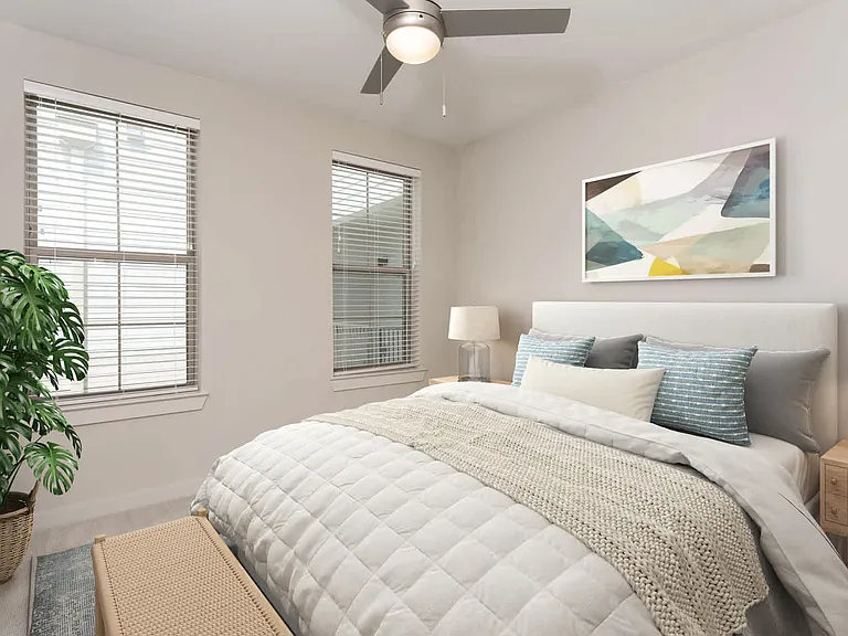 Carpeted Bedroom