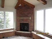 Sunroom Fireplace