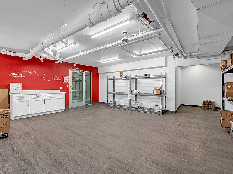 Spacious Package Room