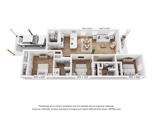 Floor plan Kirby