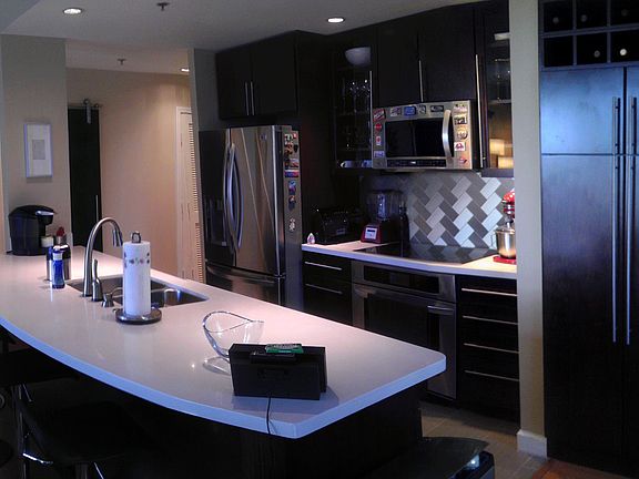 Upgraded kitchen now opens to living room & dining room