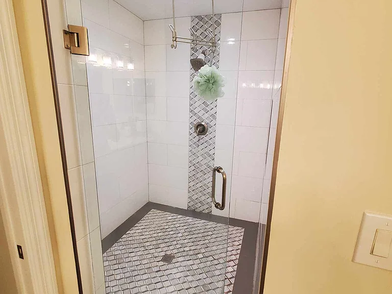 Master bathroom shower