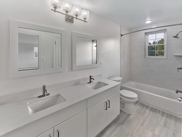Dual Bathroom Sinks