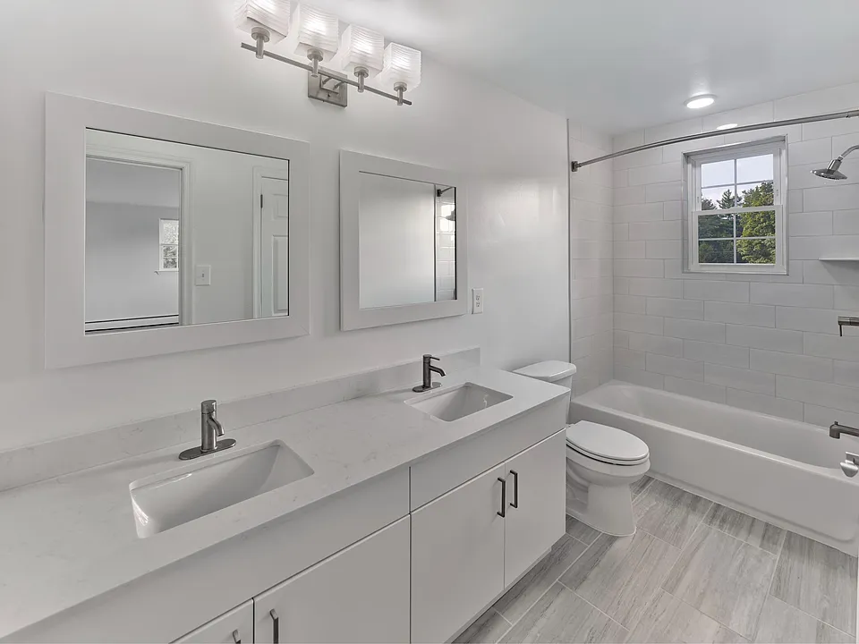 Dual Bathroom Sinks