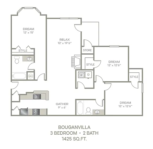 Floor plan Bouganvilla