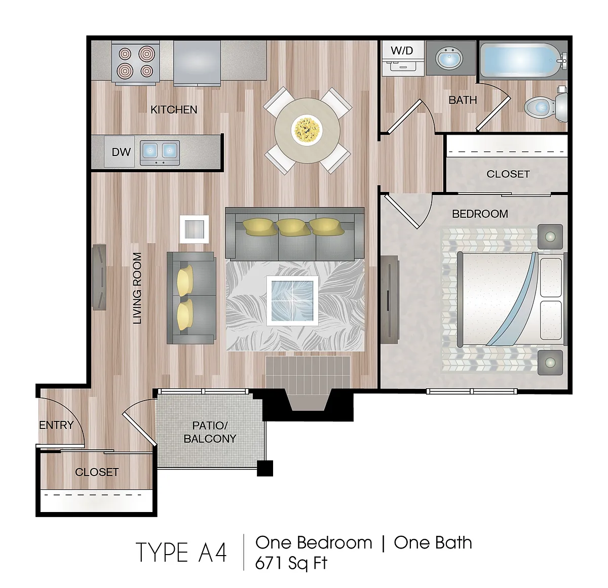 Floor plan A4F