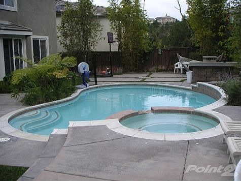 Pool view from sunning deck