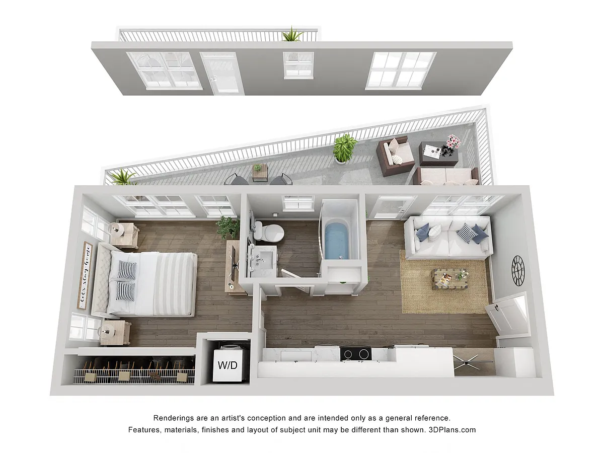 Floor plan A1B