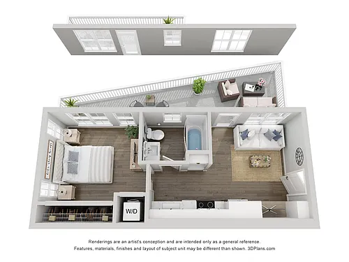 Floor plan A1B