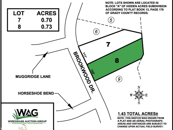 0 Brookwood Dr SE Lot 8, Cairo, GA 39828