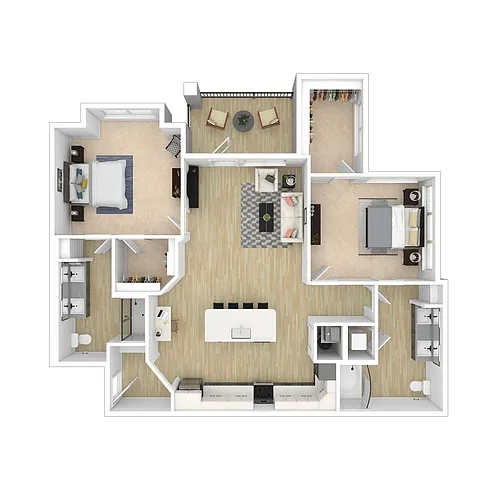 Floor plan B3