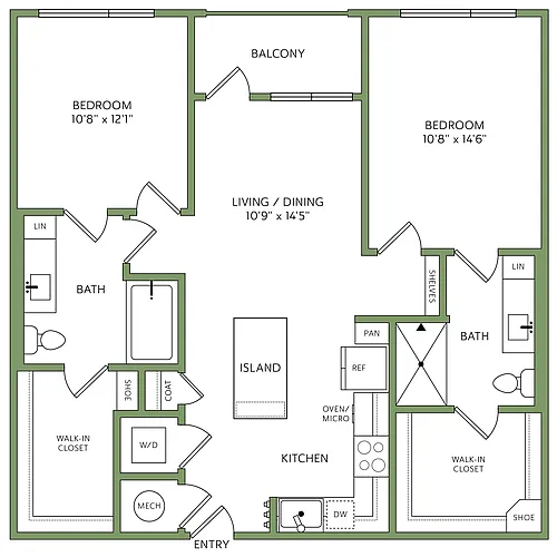 Floor plan B1