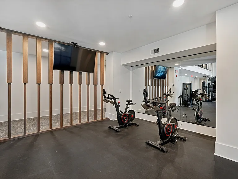 24 Hour Fitness Center with Spin Bikes
