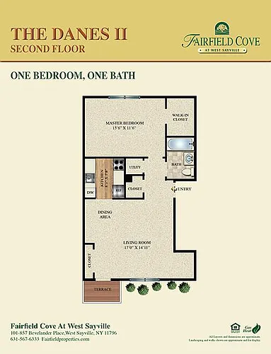 Floor plan The Danes II