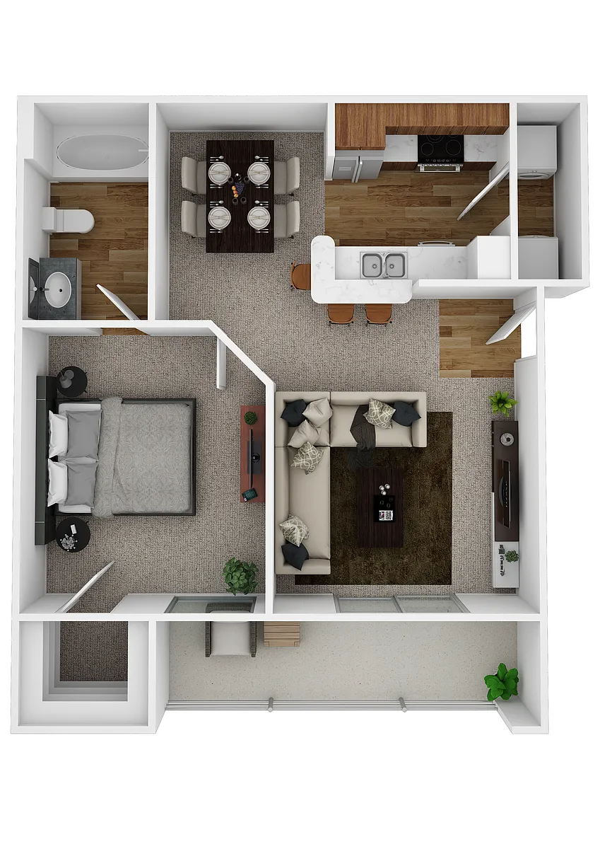 Floor plan The Lafitte