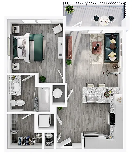 Floor plan A2