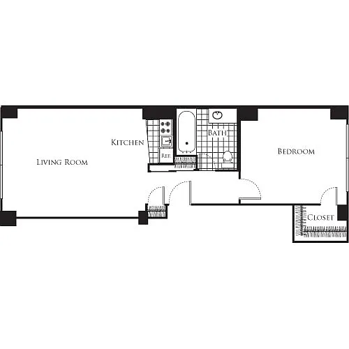 Floor plan FPK 580