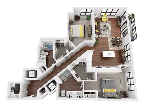 Floor plan B12