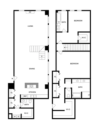 Floor plan PTH