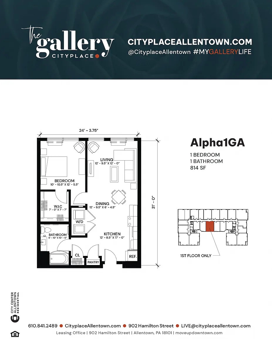 Floor plan Alpha1GA
