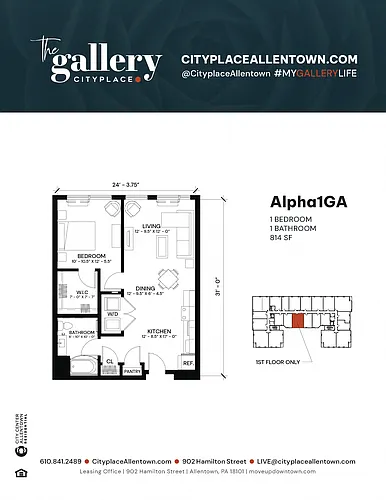 Floor plan Alpha1GA