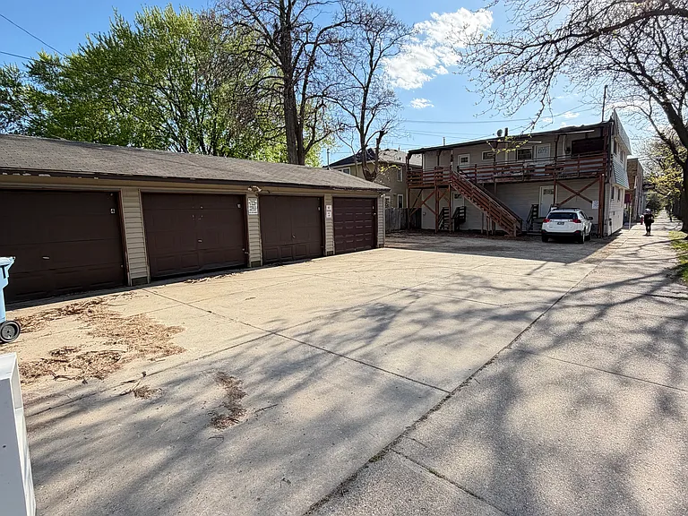 Off street parking and available garages