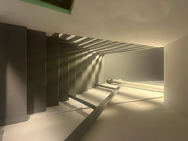 clean dry basement