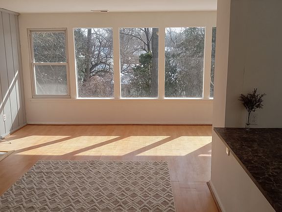 Living room and kitchen island