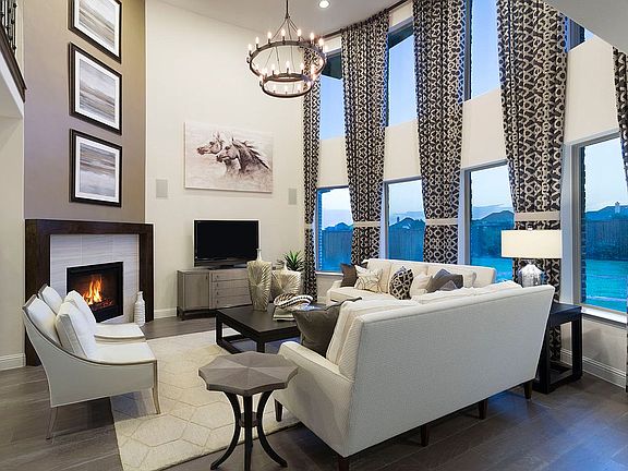 The open floor plan is ideal for everyday and larg