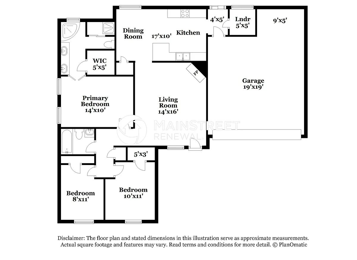 Floor Plan - 10177 New Well Ter