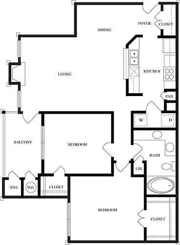 Floor plan B1