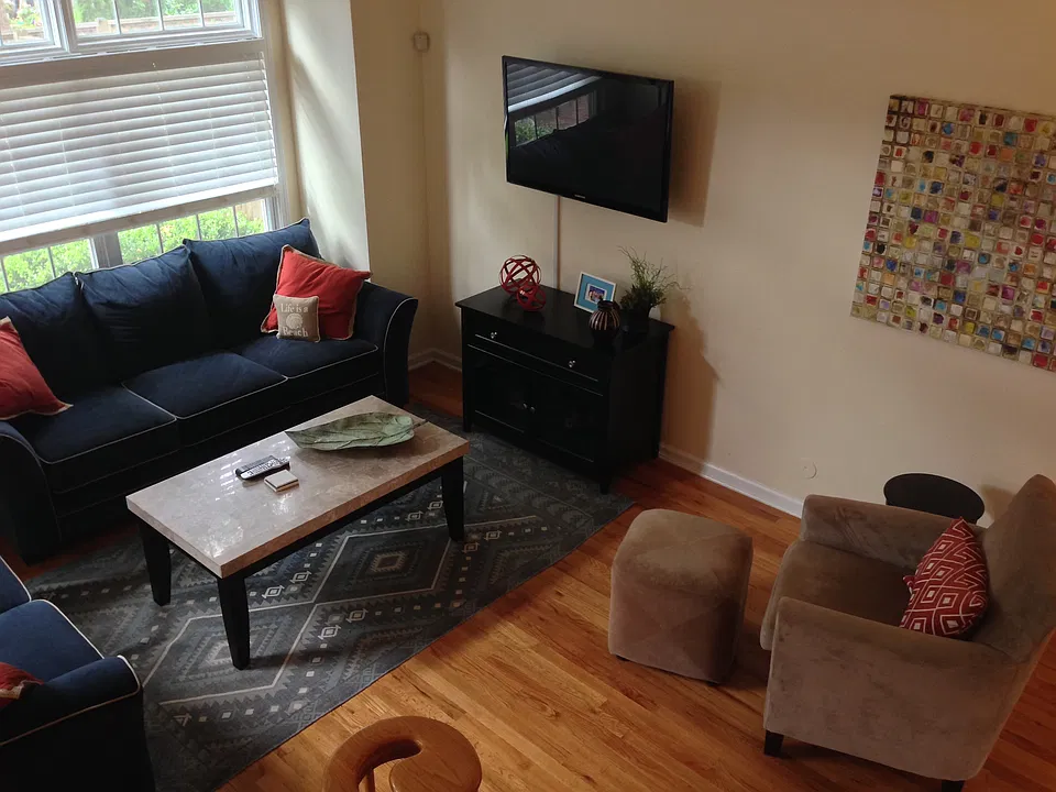 Open living room